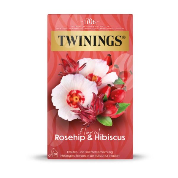 Twinings Rozebottel & Hibiscus